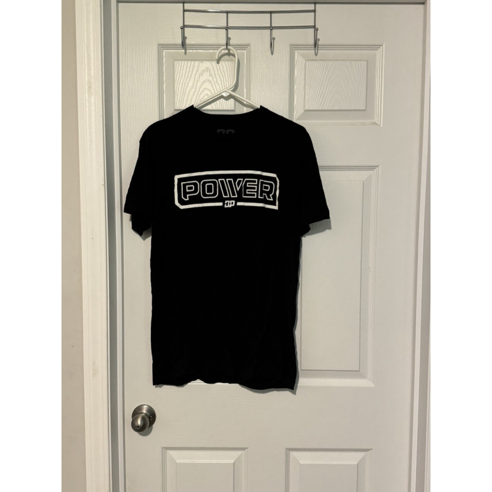 Mens Diesel Power T Shirt Lg Black Logo Soft Crew Neck EUC Shirt Sleeve